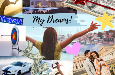 Vision Board For Law Of Attraction