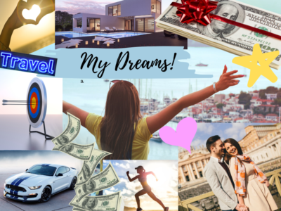 Vision Board For Law Of Attraction